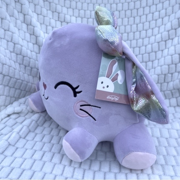 Linzy Toys Super Squishy Bunny NWT - Picture 4 of 6